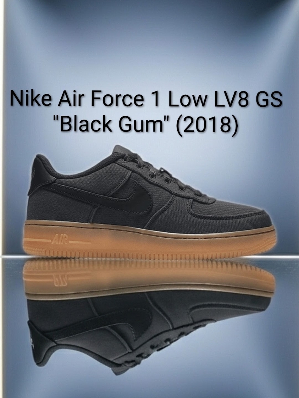 Nike Air Force 1 Low '07 "Black Gum" M6Y/W7.5 Brand New